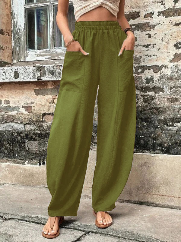 Twos High Waisted Harem Pants