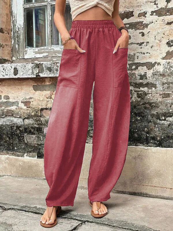 Twos High Waisted Harem Pants