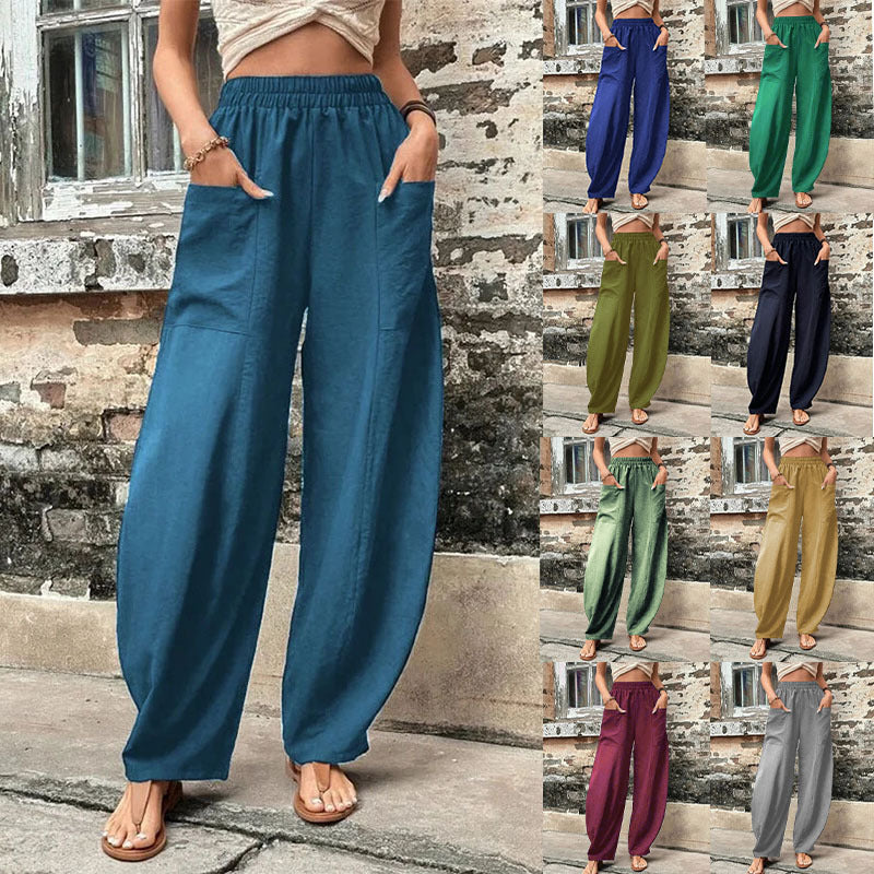 Twos High Waisted Harem Pants