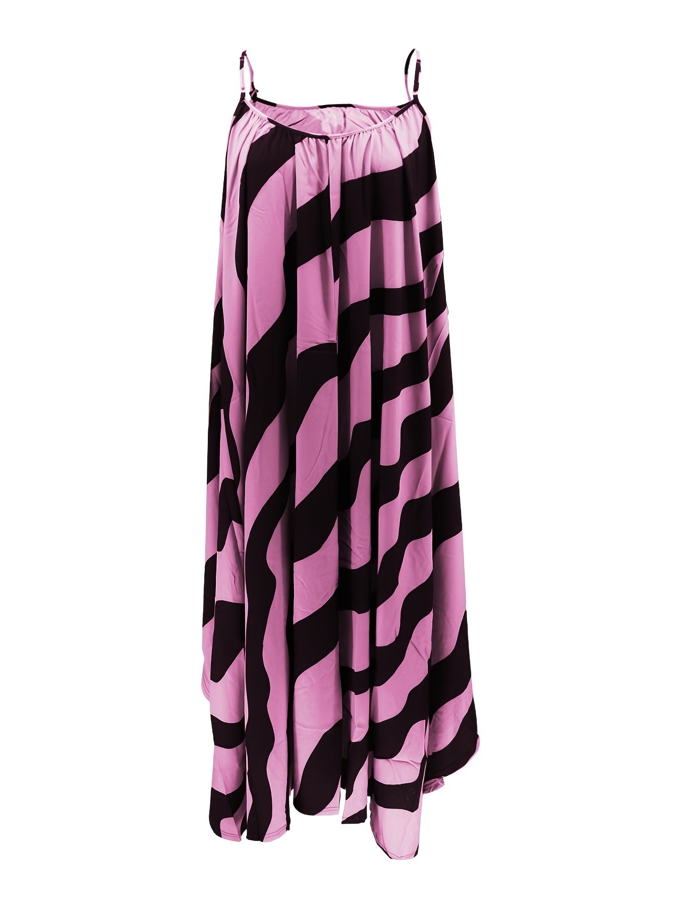 Twos Plus Size Casual Maxi Dress